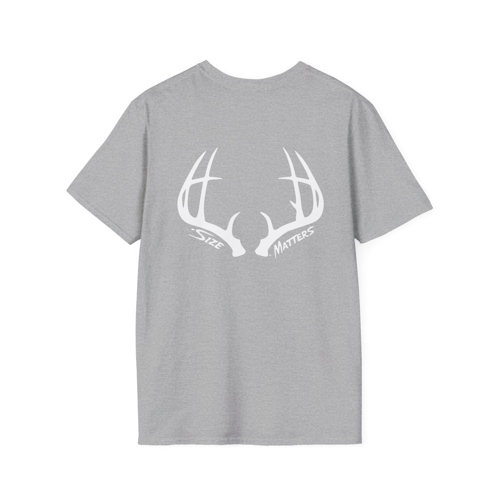 Whitetales Antler and Size Matters Logo T-Shirt