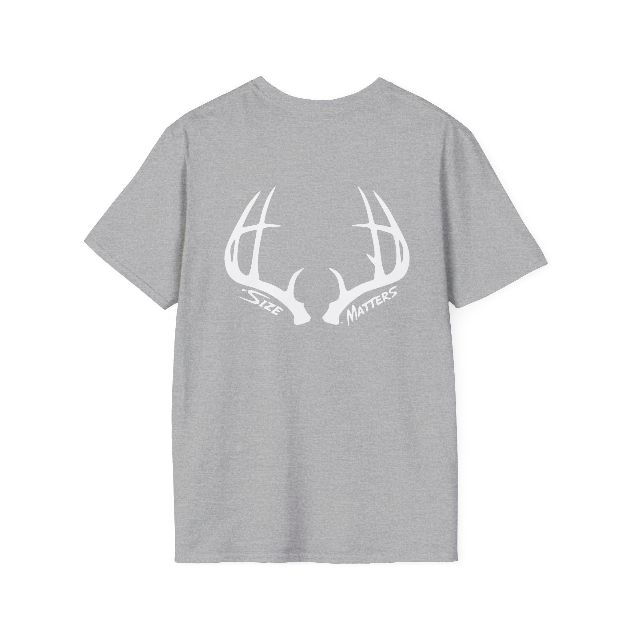 Whitetales Antler and Size Matters Logo T-Shirt